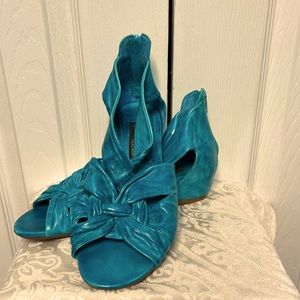 Everybody by B.Z. Moda Emerald woven sandals SZ 38.5